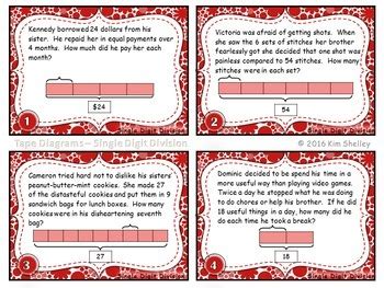 Tape Diagram Division - Set 9 by Creative Core Integrations | TpT