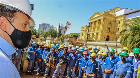 Doria Visita Obras Do Museu Do Ipiranga Fechado Desde 2013