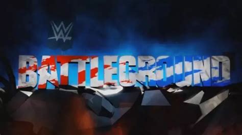 Wwe Battleground 2017 Match Card And Results Wwe Ppv