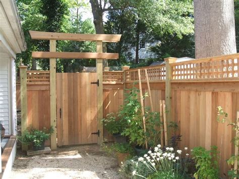 1 Japanese Style Simple Pergola Japanese Fence Backyard Fences