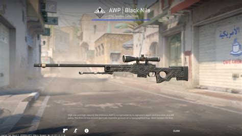 Awp Black Nile Cs Source All Floats Youtube