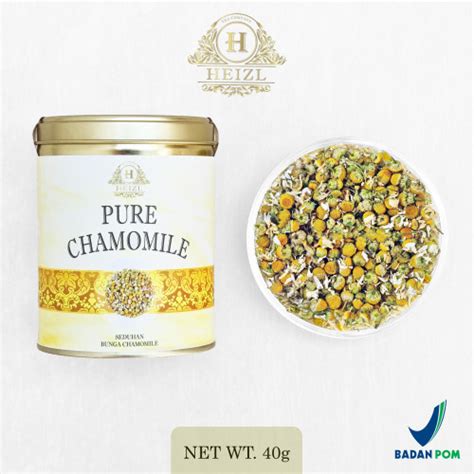 Jual Heizl Pure Chamomile Tea Teh Bunga Kamomil Flower Insomnia Gr