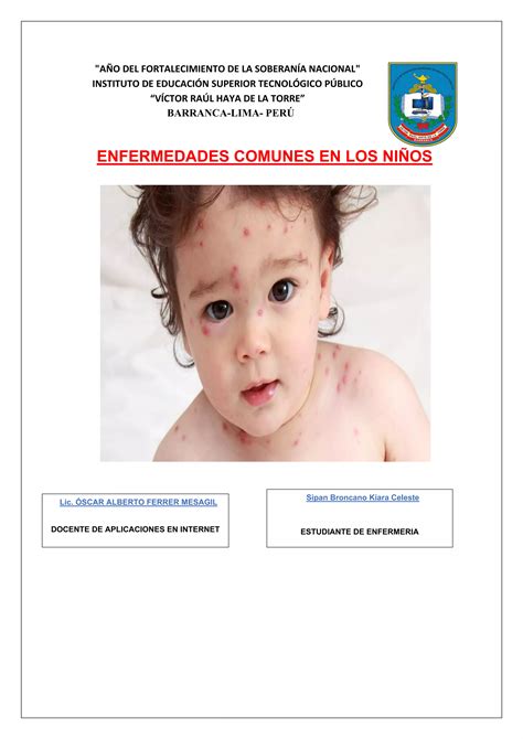 Enfermedades Comunes En Los NiÑos Pdf Descarga Gratuita