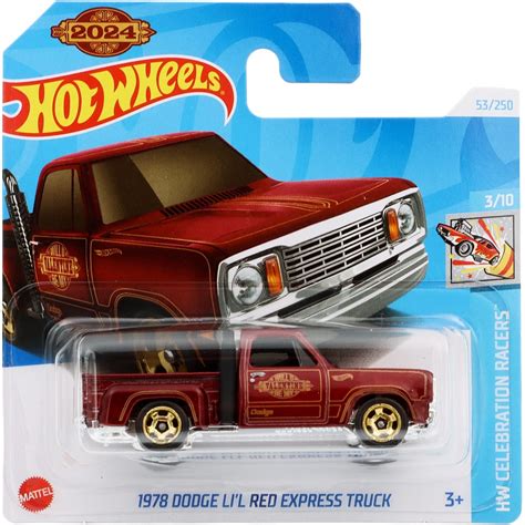 Dodge Li L Red Express Truck R D Hot Wheels