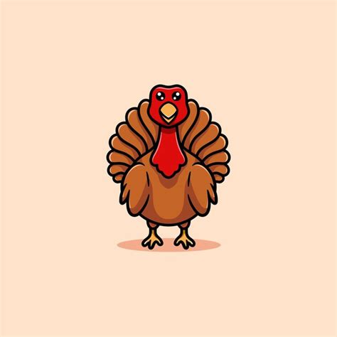 Premium Vector | Turkey thanksgiving cartoon