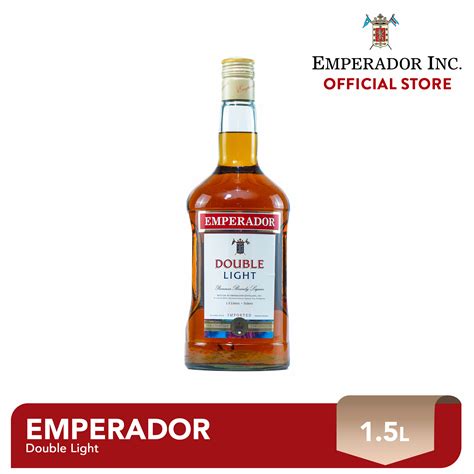 Emperador Double Light Brandy 1 5L Lazada PH