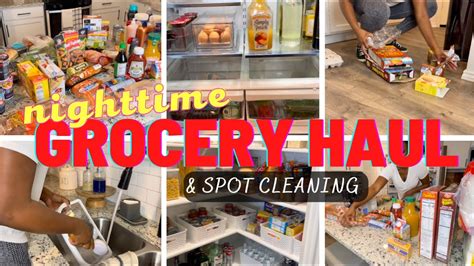 Quick Walmart Grocery Haul 2022 Fridge And Pantry Spot Cleaning