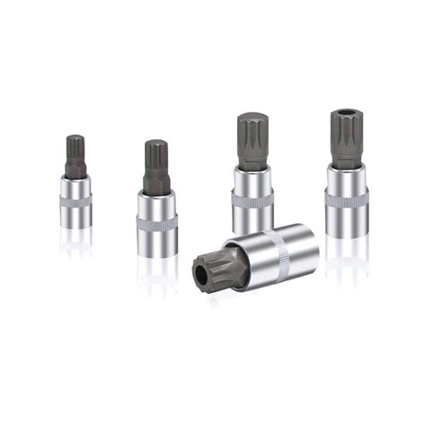 Pcs Xzn Triple Square Spline Bit Socket Set Drive