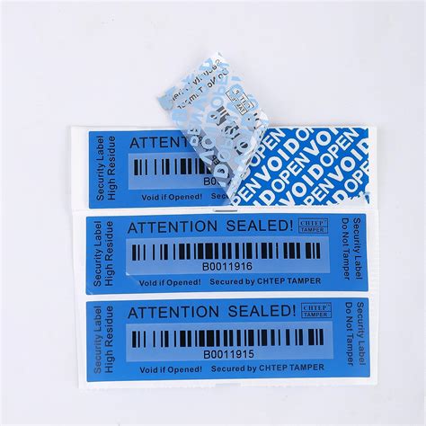 Amazon Pcs Tamper Evident Stickers High Residue Tamper