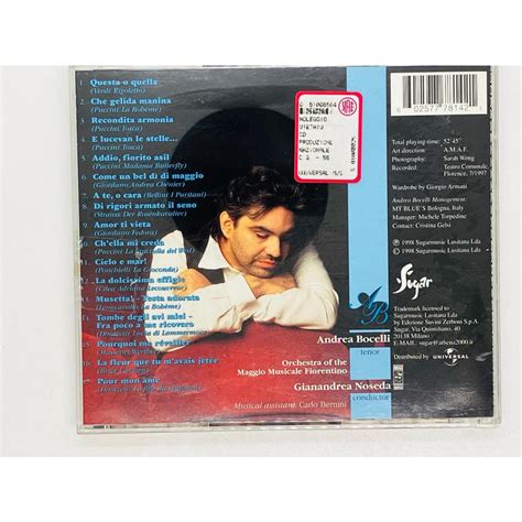 Cd Andrea Bocelli Aria The Opera Album