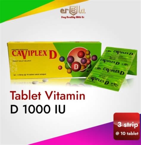 Erela Caviplex Tablet Multivitamin Lazada Indonesia