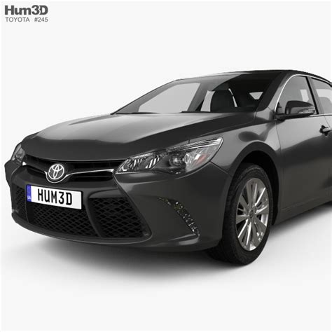 Toyota Camry Limited 2017 3d 모델 차량 On Hum3d