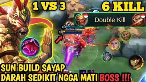 Sun Build Sayap Dikeroyok Vs Darah Sedikit Ngga Mati Auto Fighter