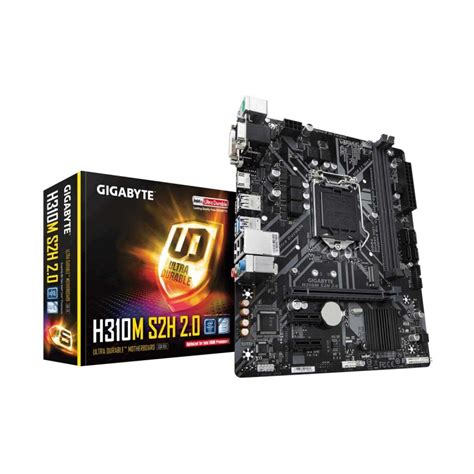 Gigabyte H310m S2h 20 Intel H310 Chipset Lga1151 Micro Atx Desktop