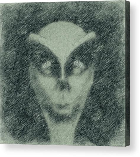 Alien Head Sketch at PaintingValley.com | Explore collection of Alien ...