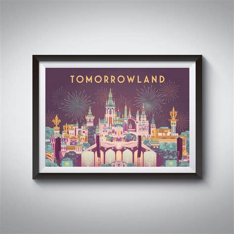 Tomorrowland 2023 Music Festival Travel Poster – Bucket List Prints