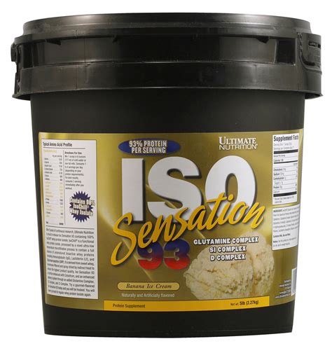 Ultimate Nutrition Iso Sensation G