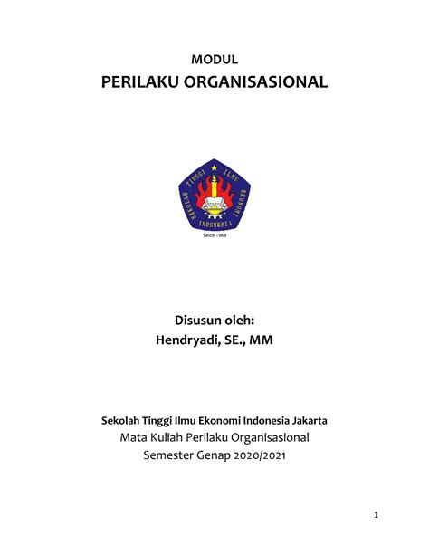 Modul Perilaku Organisasi Compressed Modul Perilaku