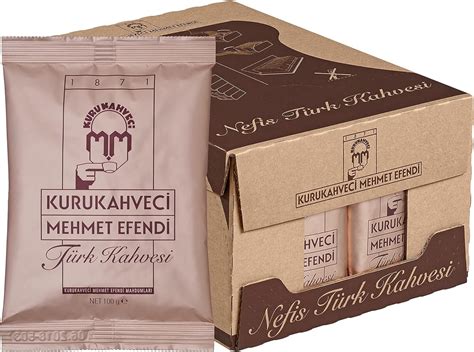 Mehmet Efendi Türk Kahvesi 100 Gr x 25 li Amazon tr Gıda Ürünleri