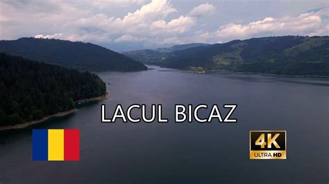 Lacul Bicaz Lacul Izvorul Muntelui Moldova Romania 4K DJI Air2S