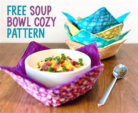 Free Soup Bowl Cozy Pattern