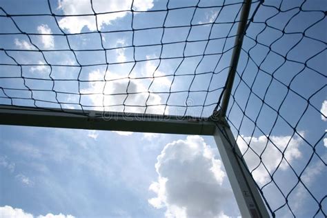 Corner Shot of a Soccer Goal Stock Photo - Image of sports, soccer: 3615900