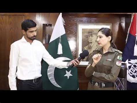 Interview Of Ssp Investigation Lahore Dr Anoosh Masood Regarding