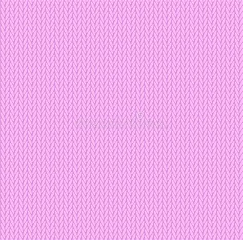 Knit Texture Light Pink Color. Vector Seamless Pattern Fabric. Knitting ...