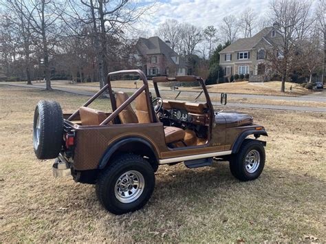 1984 Jeep Cj7 Suv Brown 4wd Manual Cj7 Classic Jeep Cj7 1984 For Sale