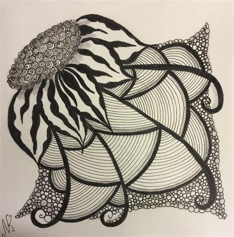 Zentangle Zentangle Patterns Zentangle Optical Illusions