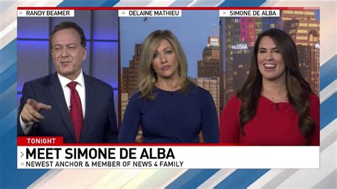 Simone De Alba New Co Anchor Woai Youtube