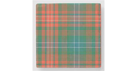 Clan Wilson Tartan Plaid Stone Coaster | Zazzle