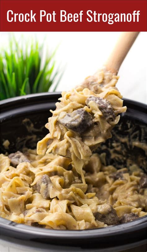 Crock Pot Beef Stroganoff Recipe Cucina De Yung