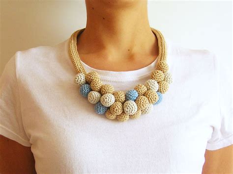 Crochet Beads Necklace