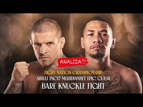 FNC 17 ANALIZA Vaso Bakočević Vs Alexandre Ribeiro BARE KNUCKLE