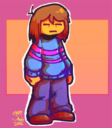 Frisk art yummy : r/Undertale