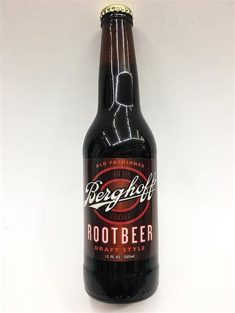 Berghoff Chicago Draft Style Root Beer Soda Pop Shop