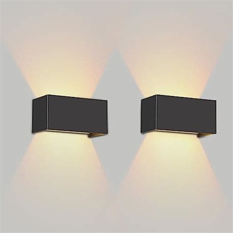 Moyac L Mpara De Pared W Exterior Angulo De Luz Led K Ajustable