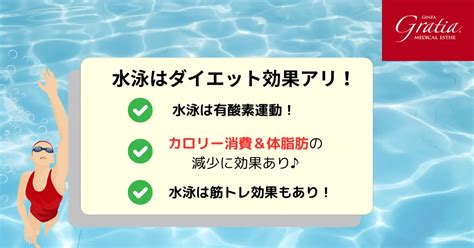 ダイエットには水泳がいい？効果を高めるコツや注意点とは エステ体験・痩身・フェイシャルなら銀座グラティア