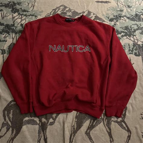 Vintage Nautica Crew Neck Size Medium Depop