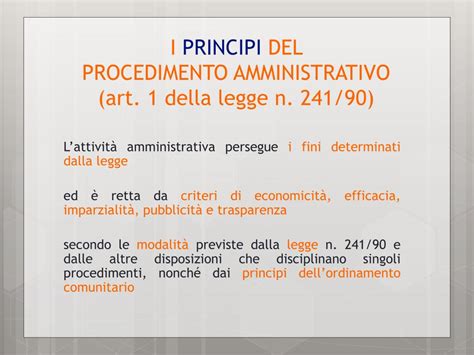 Ppt Procedimento Amministrativo E Comunicazione Dellavvio Powerpoint