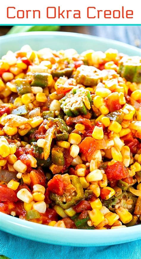 Corn Okra Creole - Spicy Southern Kitchen