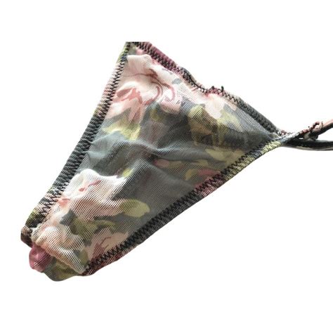 BODYWEAR メンズビキニ 花柄パワーネット ウルトラマイクロ リオバック ultra micro bikini