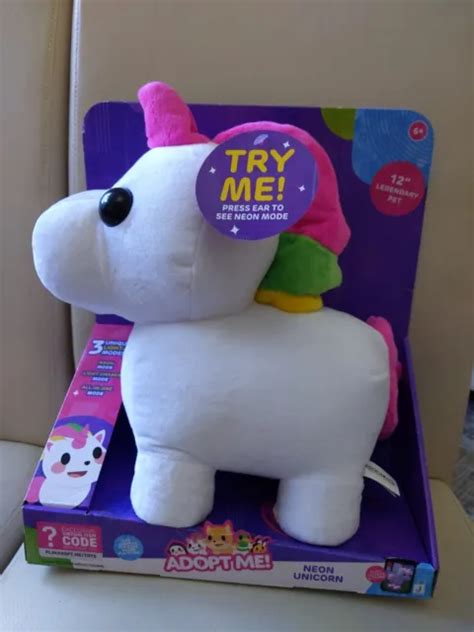 Roblox Adopt Me Neon Unicorn With Rainbow Maker Virtual Code £2699