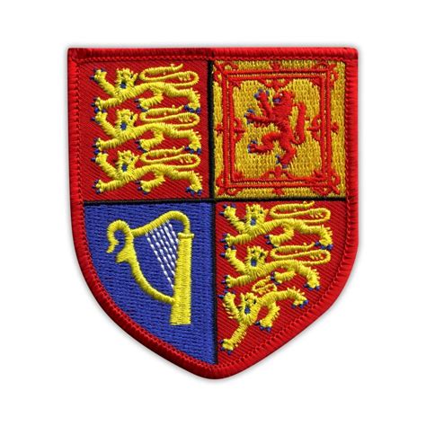 Coat of arms United Kingdom - Royal Embroidered Patch/Badge