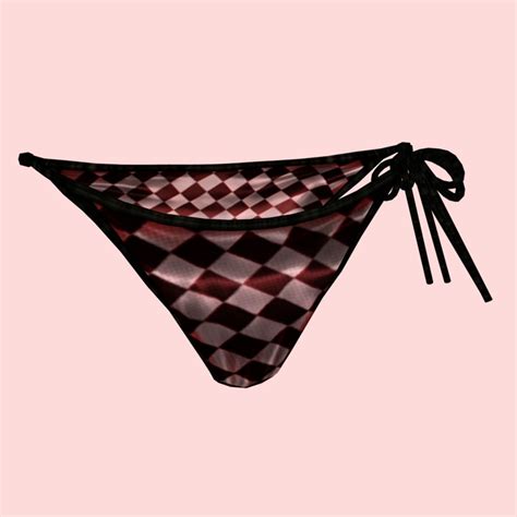 D Model Sexy Checks Bikini P Vr Ar Low Poly Cgtrader