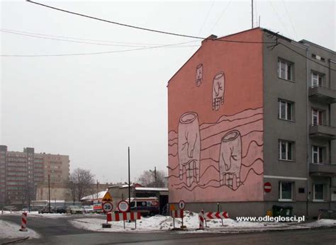 Mural Na Bloku Przy Ul Kili Skiego Cz Stochowa Zdj Cie Nr