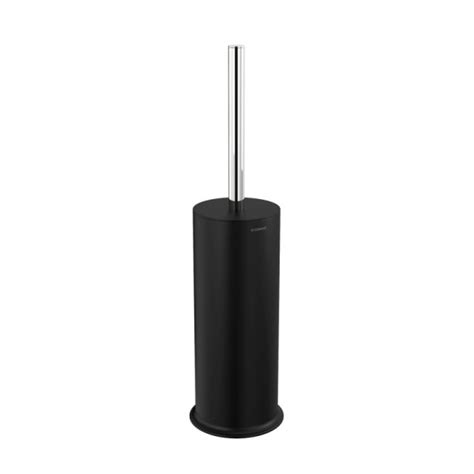 Cosmic Geyser Toilettenbürstenhalter Stand 10x10x40cm Schwarz Matt