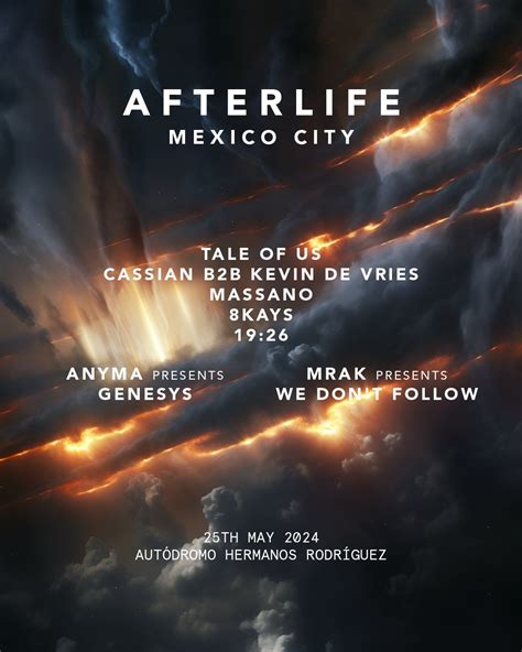 Afterlife Latin America Tour Afterlife