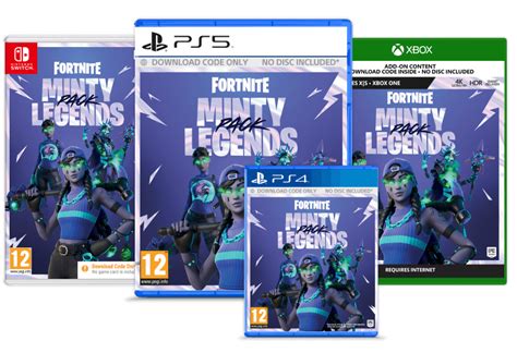 Pacote Lendas Menta Do Fortnite